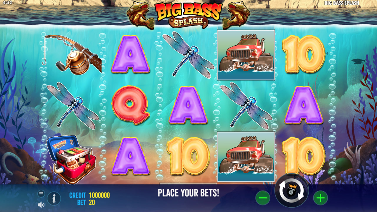 Big Bass Splash by Pragmatic Play screen 1