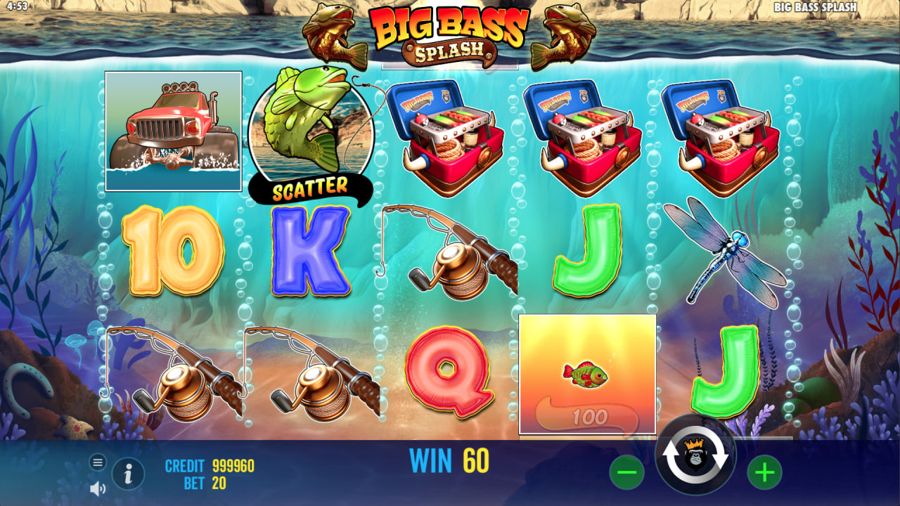 Big Bass Splash by Pragmatic Play screen 2