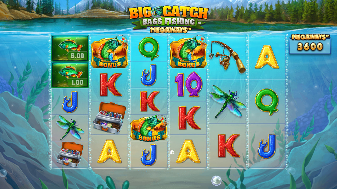 Big Catch Bass Fishing Megaways by Blueprint Gaming