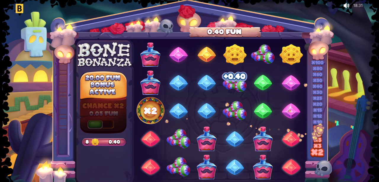 Bone Bonanza by BGaming screen 2