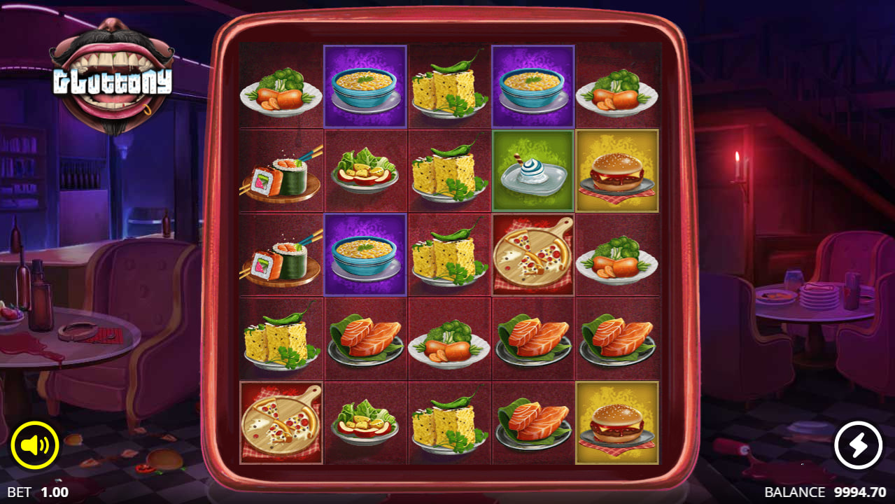 Gluttony by Nolimit City screen 1