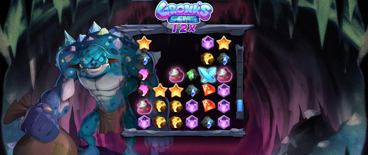 Gronk’s Gems by Hacksaw Gaming screen 2