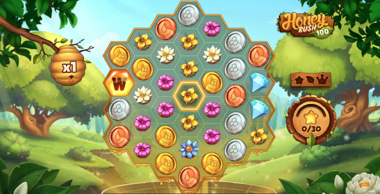 Honey Rush 100 by Play'n GO screen 2