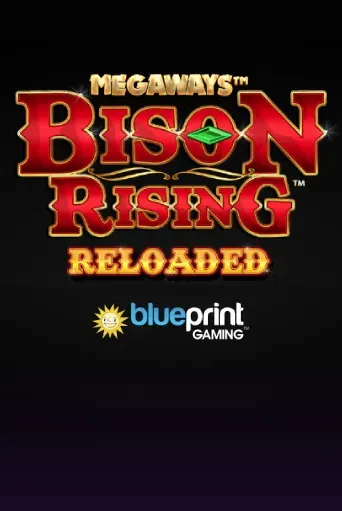 Bison Rising Reloaded Megaways Slot Game Logo by Blueprint Gaming