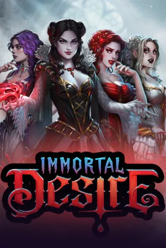 Immortal Desire Slot Game Logo by Hacksaw Gaming