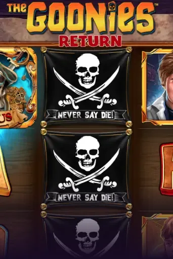 The Goonies Return Slot Game Logo by Blueprint Gaming