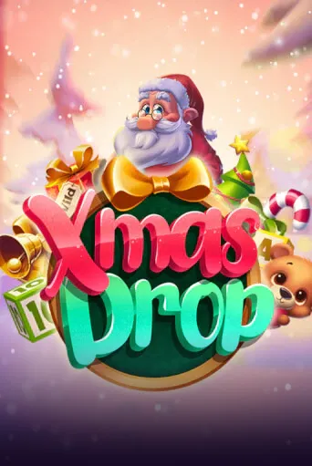 Xmas Drop Slot Game Logo by Hacksaw Gaming