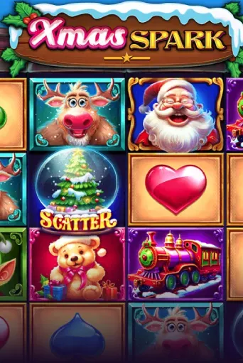 Xmas Spark Slot Game Logo by Pragmatic Play