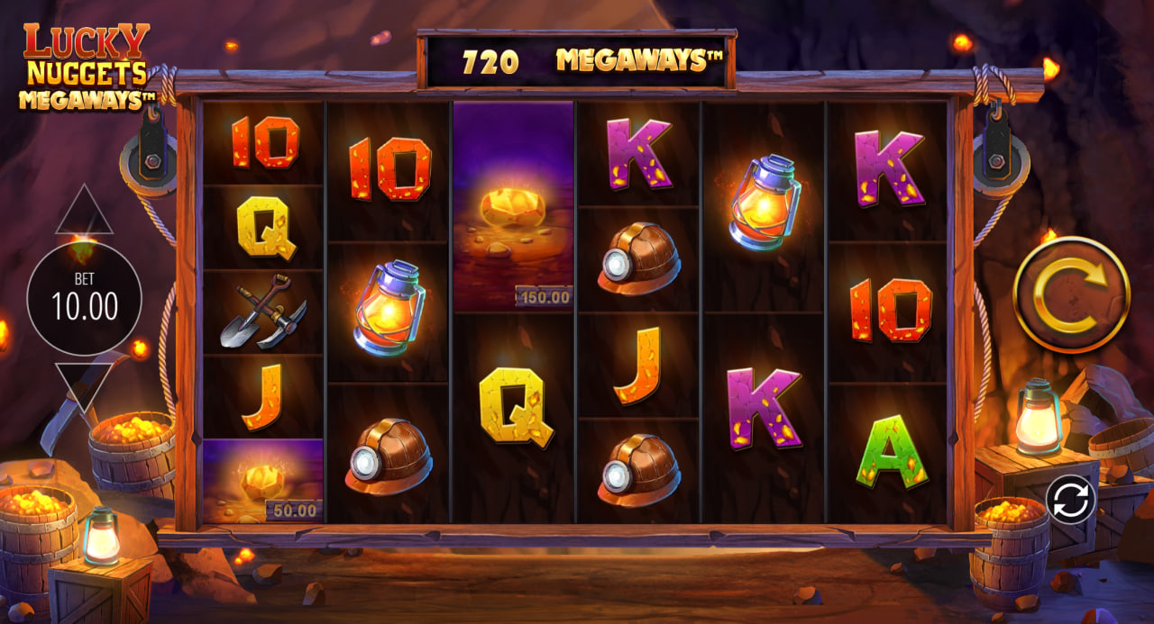 Lucky Nuggets Megaways by Blueprint Gaming screen 4