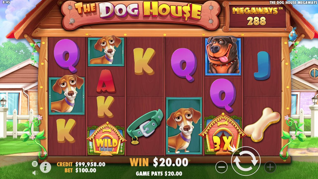 The Dog House Megaways by Pragmatic Play screen 3