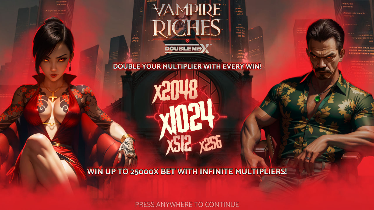 Vampire Riches DoubleMax by Yggdrasil Gaming