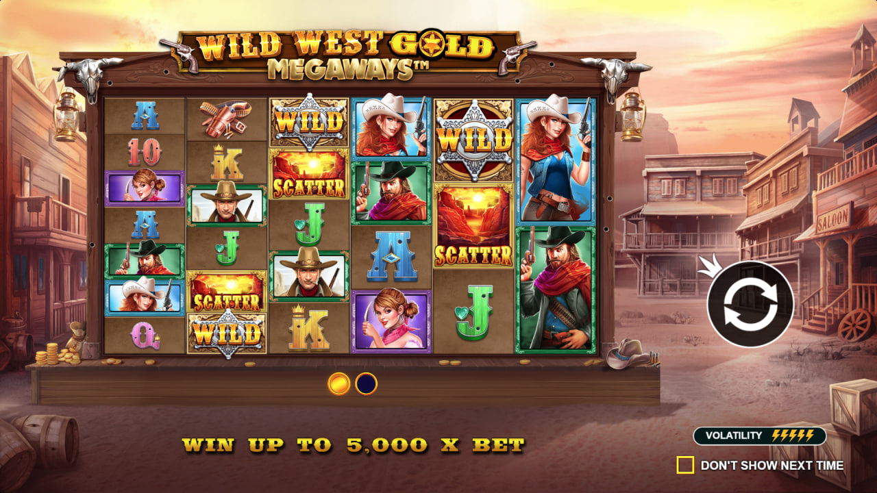 Wild West Gold Megaways by Pragmatic Play